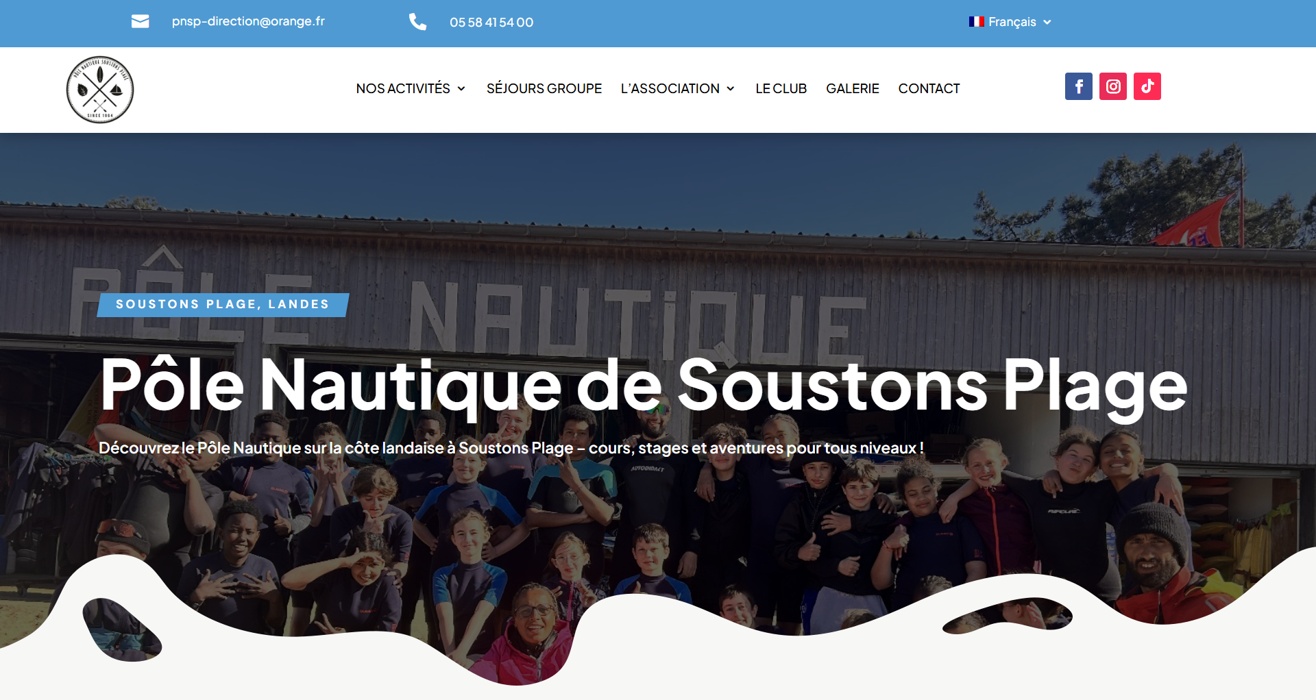Pôle Nautique Soustons Plage